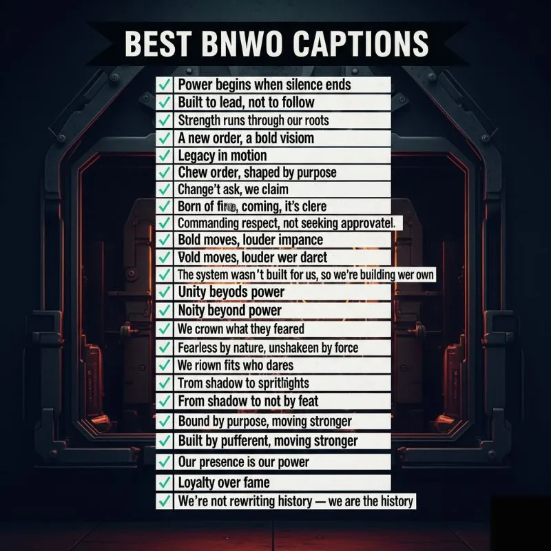 Best Bnwo Captions