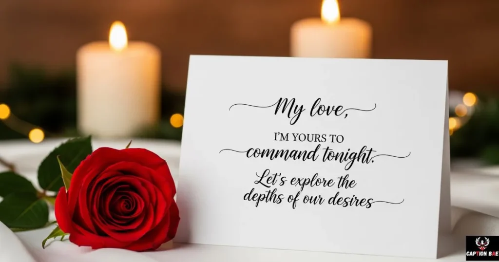 Romantic Pegging Captions