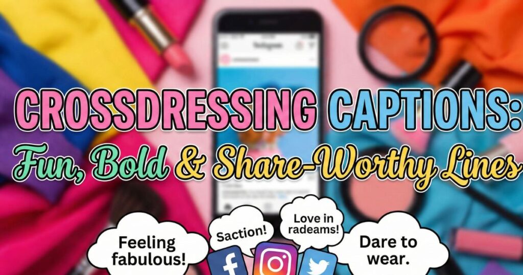 Crossdressing Captions