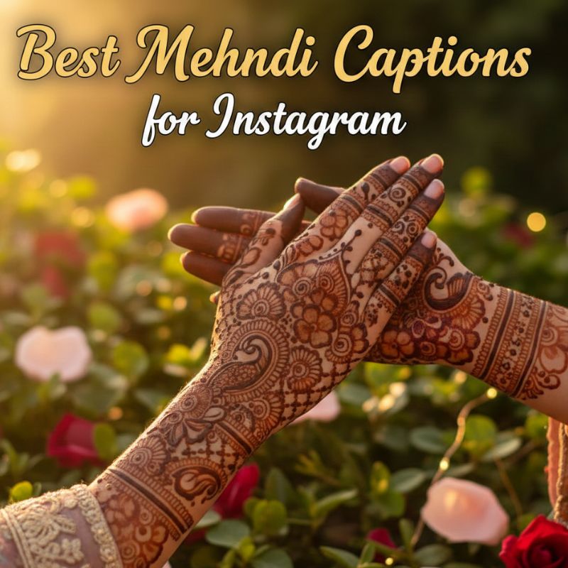 Best Mehndi Captions for Instagram
