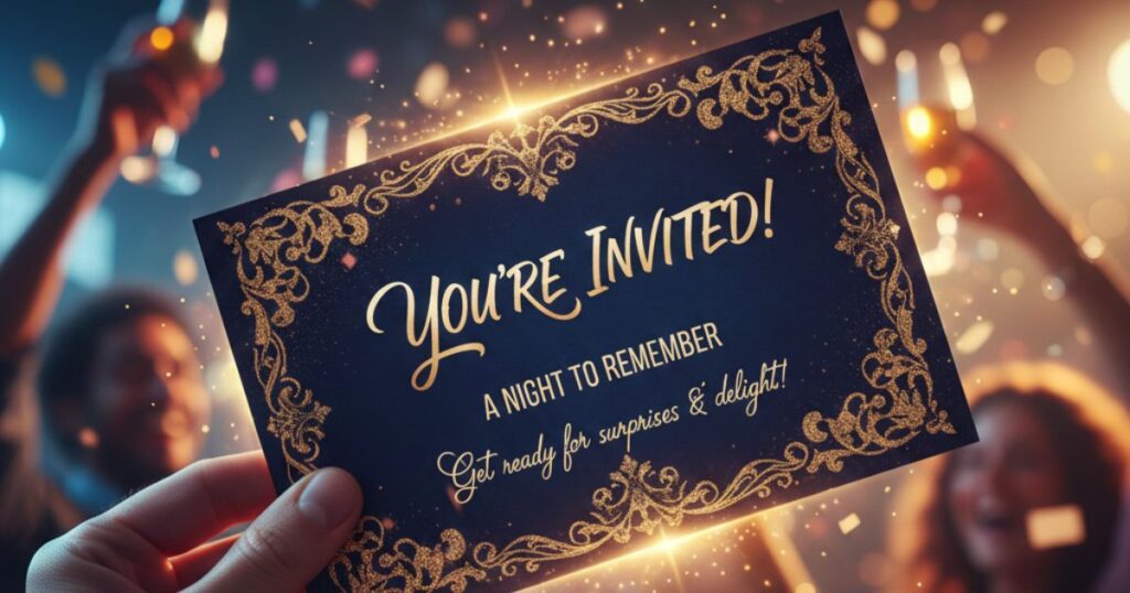 Party Invitation Messages That Create Excitement and Make Guests Feel Special Party Invitation