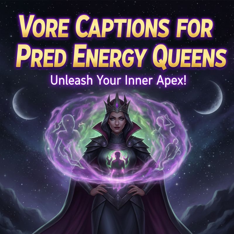 Vore Captions for Pred Energy Queens & Kings