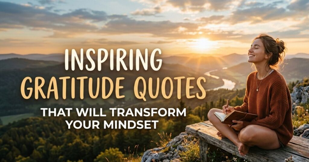 Inspiring Gratitude Quotes That Will Transform Your Mindset Inspiring Gratitude Quotes That Will Transform Your Mindset