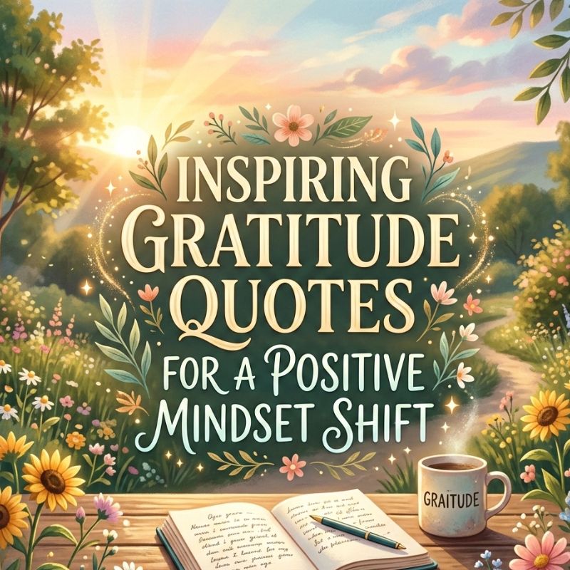 Inspiring Gratitude Quotes for a Positive Mindset Shift