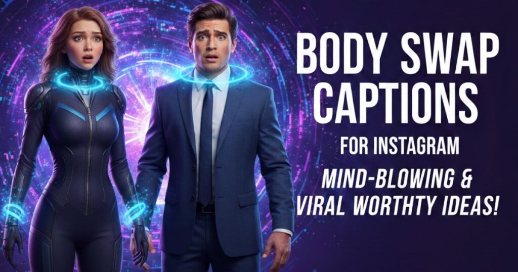 Body Swap Captions for Instagram Mind Blowing & Viral Worthy Ideas Body Swap Captions for Instagram Mind Blowing & Viral Worthy Ideas