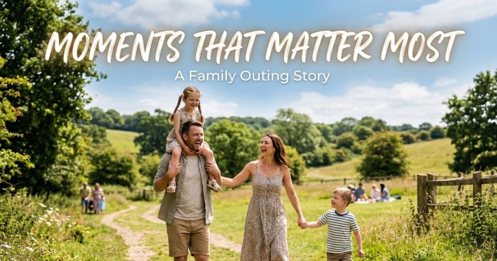 Family outing caption Moments That Matter Most