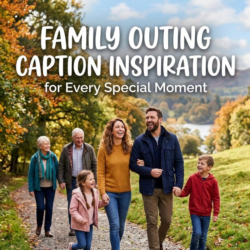 Family Outing Caption Inspiration for Every Special Moment