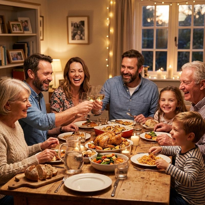 Heartwarming Family Dinner Caption Ideas for Instagram