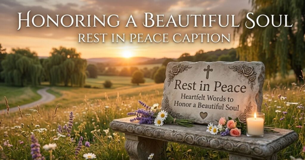 Rest in Peace Caption Heartfelt Words to Honor a Beautiful Soul Rest in Peace Caption Heartfelt Words to Honor a Beautiful Soul