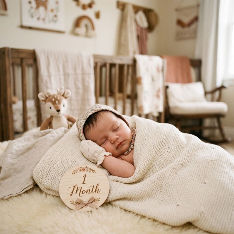 Simple and Lovely 1st Month Baby Caption for New Parents