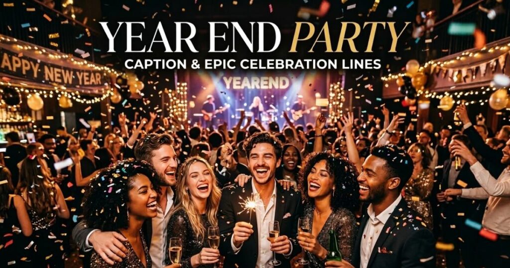 Year End Party Caption Epic Celebration Lines Year End Party Caption Epic Celebration Lines