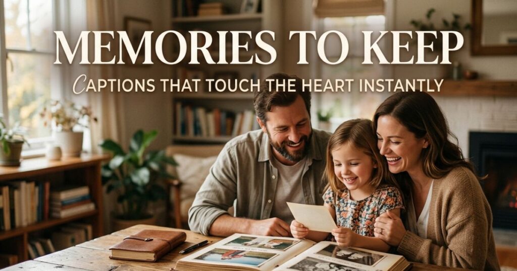 Memories to Keep Caption That Touches the Heart Instantly 