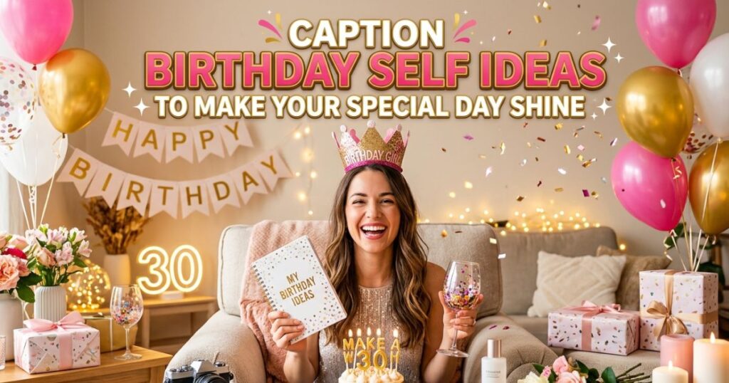 Caption Birthday Self Ideas to Make Your Special Day Shine 