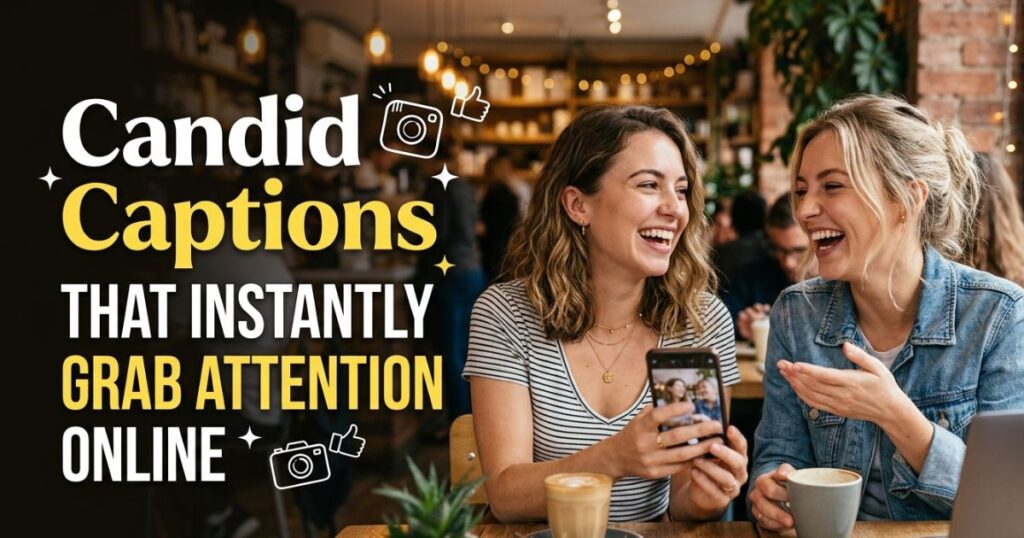 Candid Caption That Instantly Grabs Attention Online