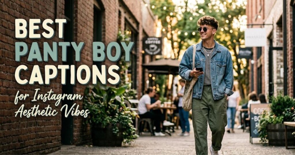 Best Panty Boy Captions for Instagram Aesthetic Vibes