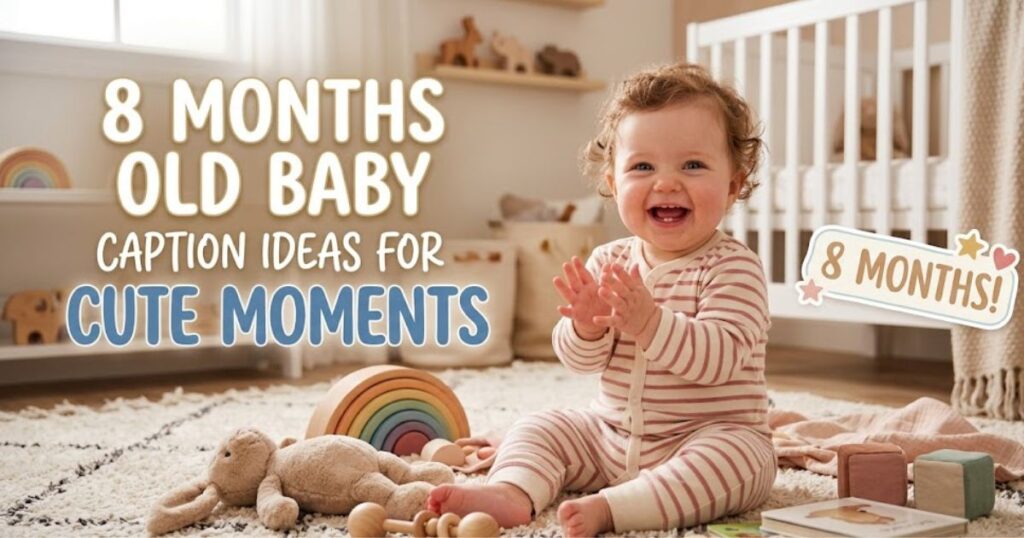 8 Months Old Baby Caption Ideas for Cute Moments