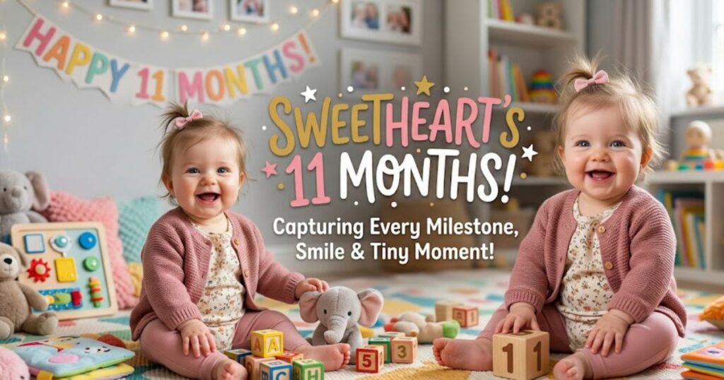 Caption for 11 Months Baby Girl