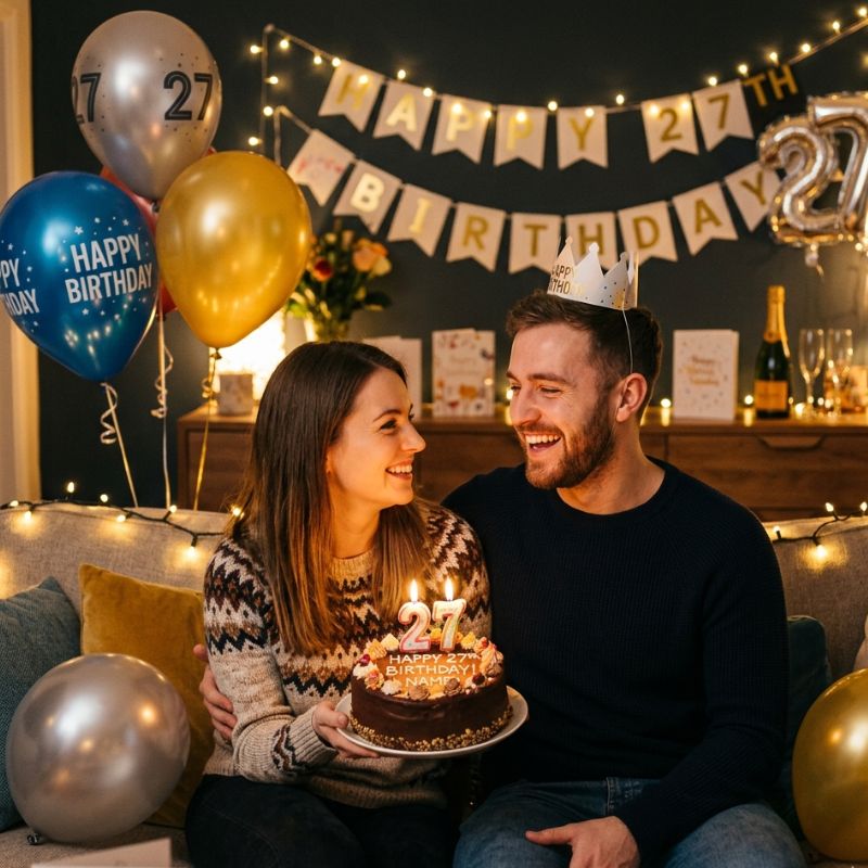 27th Birthday Captions for Boyfriend