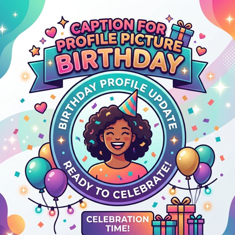 Caption for Profile Picture Birthday