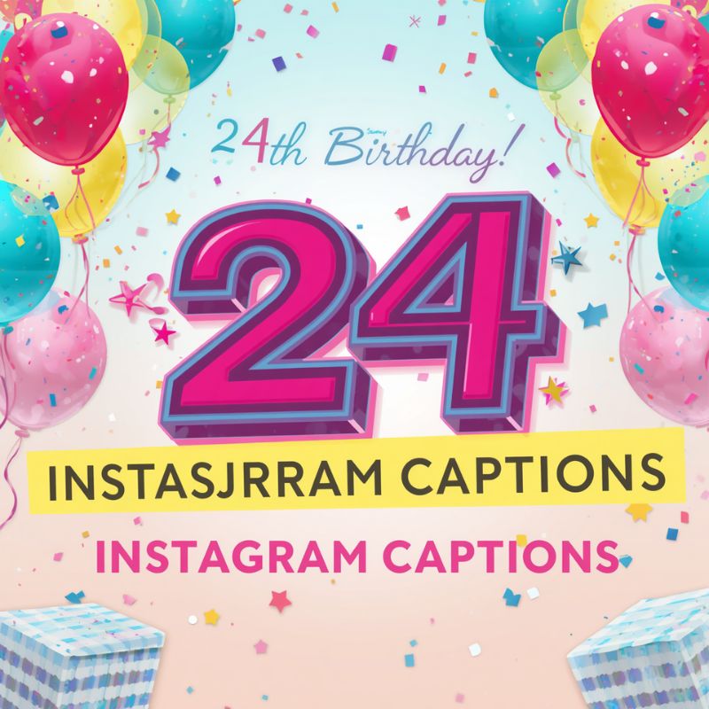 24th Birthday Instagram Captions