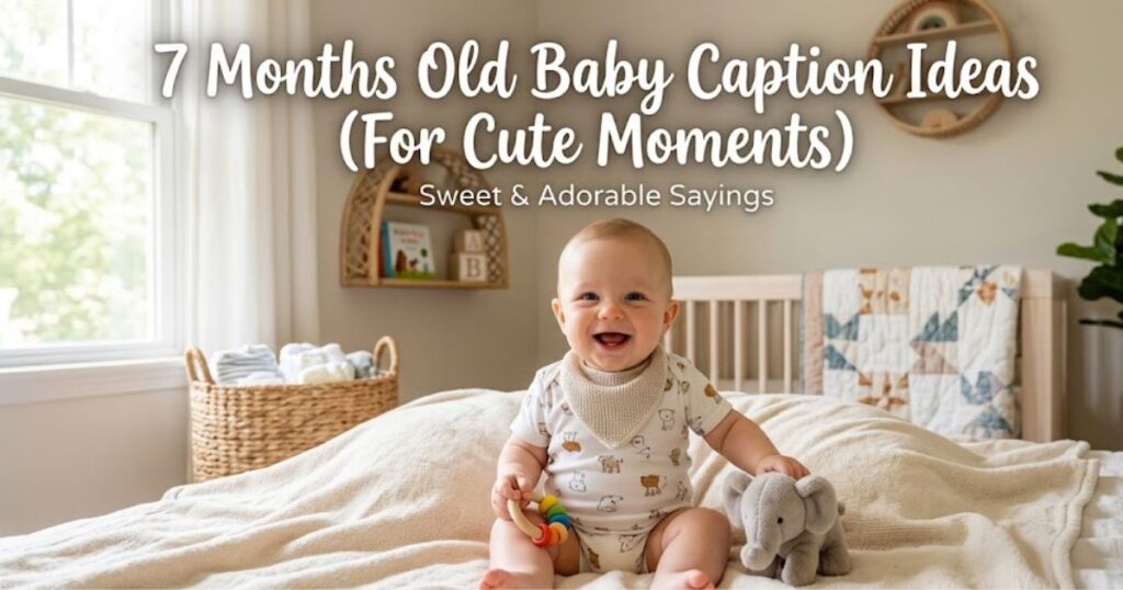 7 Months Old Baby Caption Ideas for Cute Moments