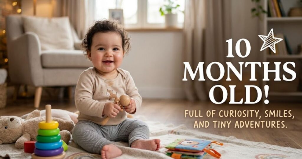 10 Months Old Baby Captions