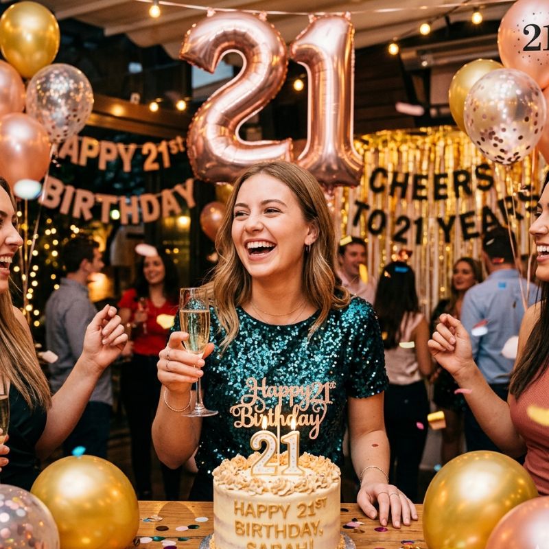 happy 21st birthday captions