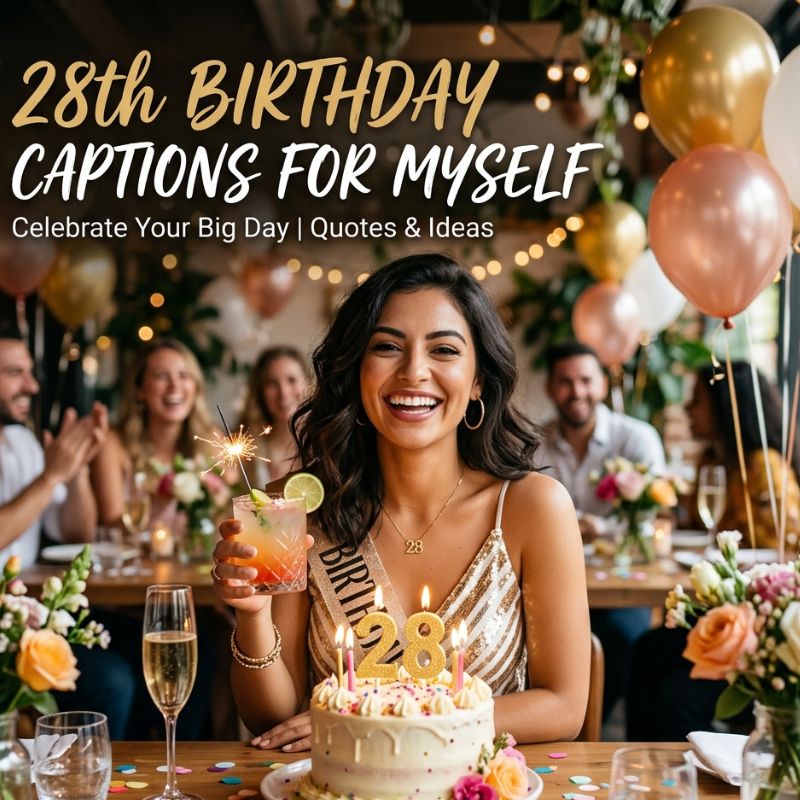 28th birthday captions for myself