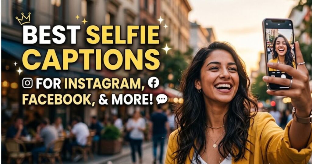 Best Selfie Captions for Instagram, Facebook, and More