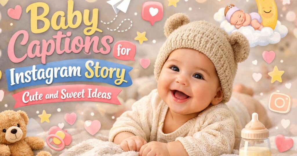 Baby Captions for Instagram Story Cute and Sweet Ideas