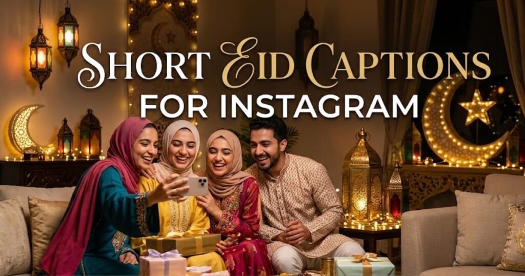 Short Eid Captions for Instagram