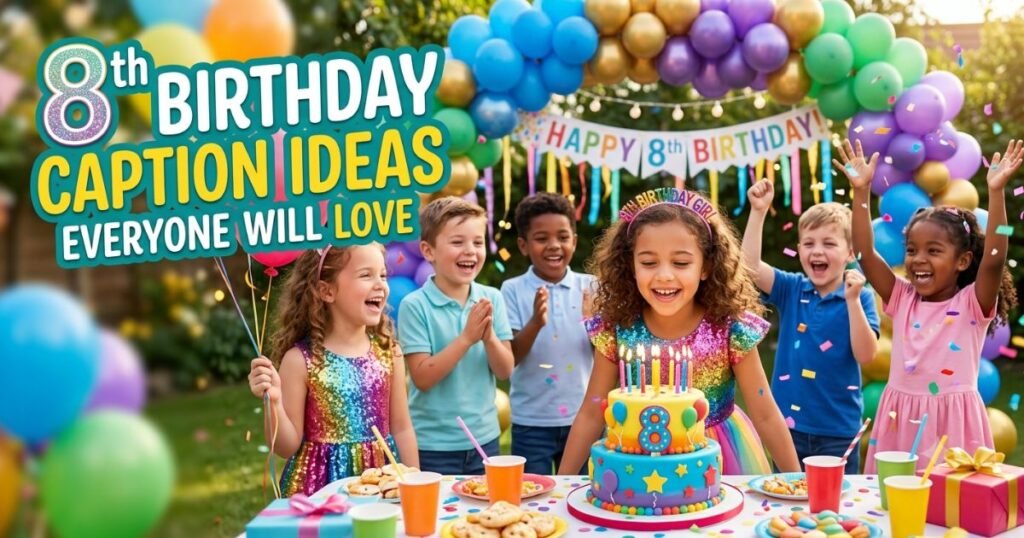 8th Birthday Caption Ideas Everyone Will Love