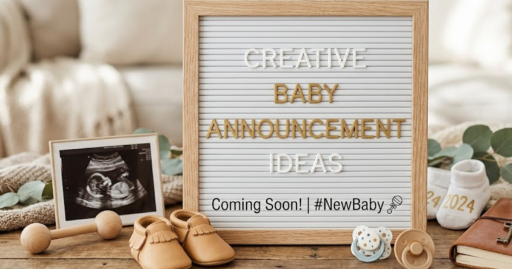 35 Creative Baby Announcement Ideas