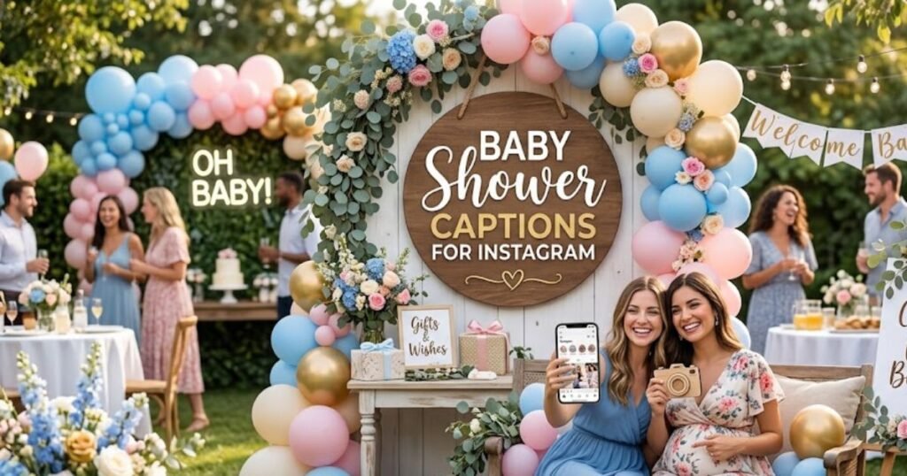 Baby Shower Captions for Instagram