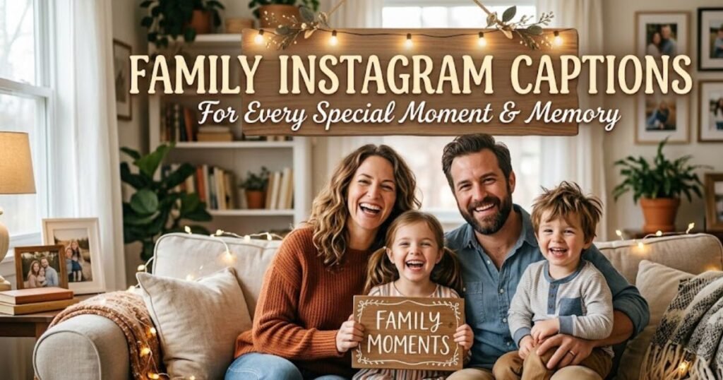 Family Instagram Captions for Every Special Moment & Memory