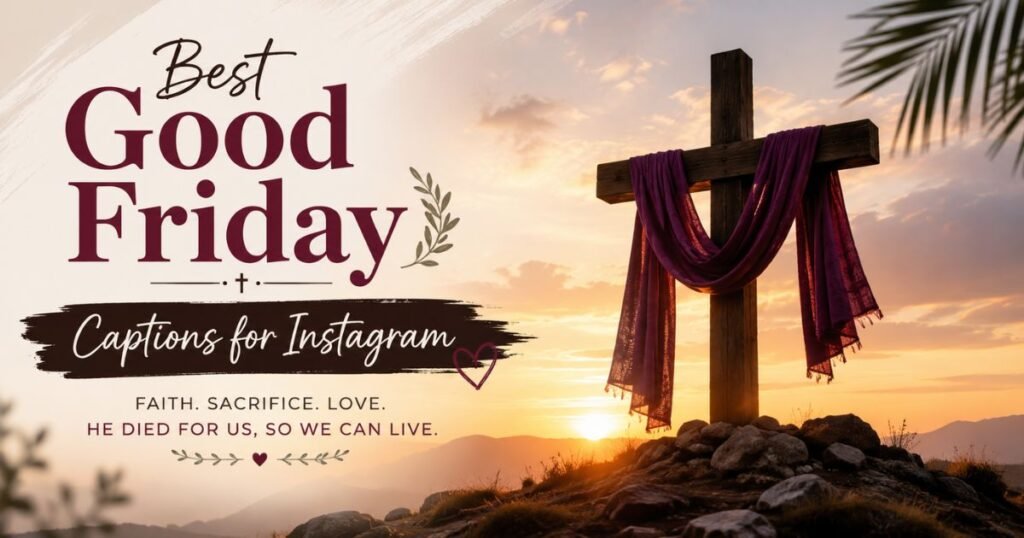 Best Good Friday Captions for Instagram