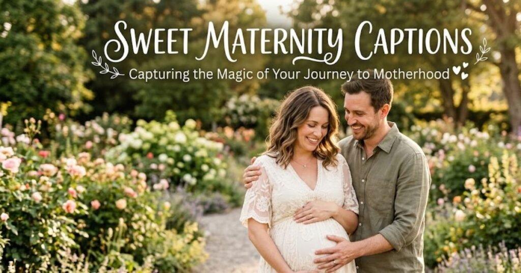 Sweet Maternity Captions
