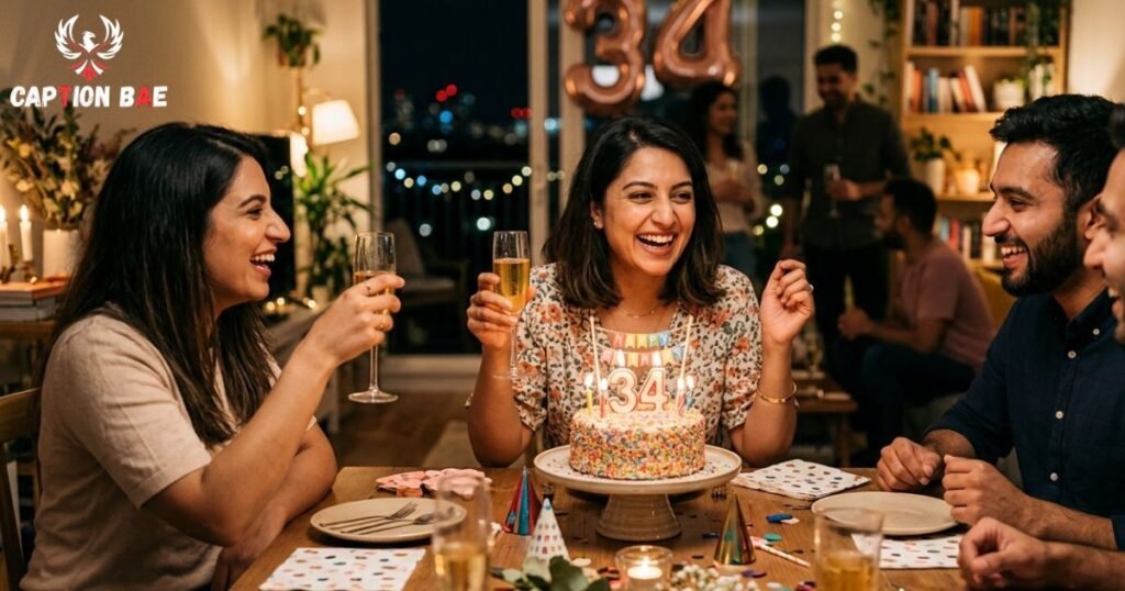 34th Birthday Captions for Every Birthday Vibe