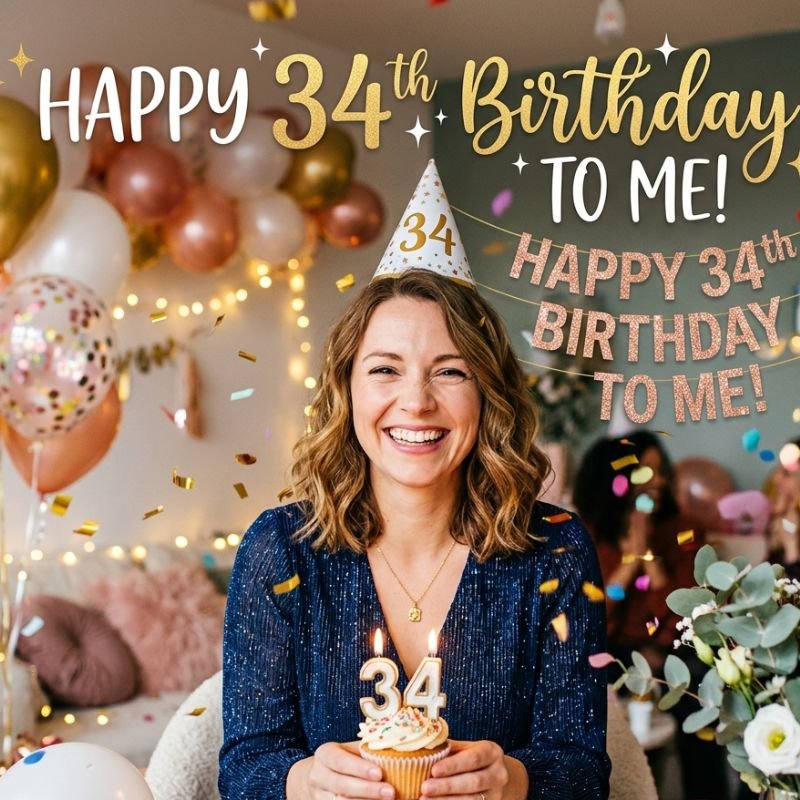 Happy 34th Birthday to Me