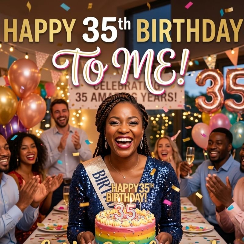 Happy 35th Birthday to Me