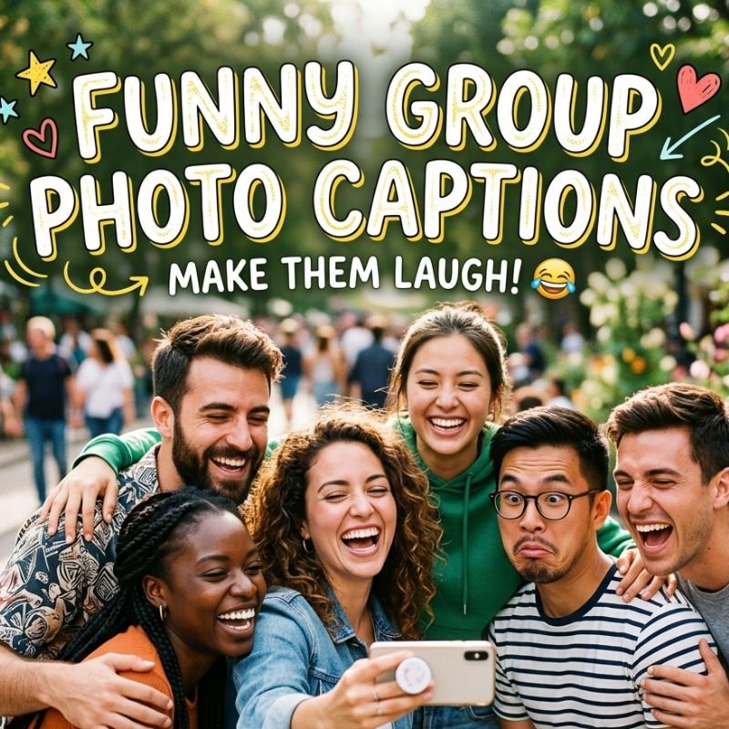 Funny Group Photo Captions