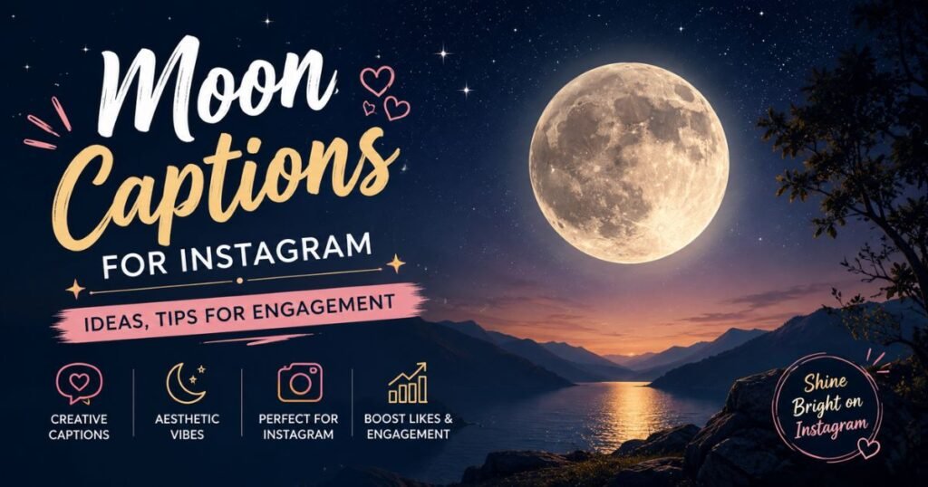 Moon Captions for Instagram Ideas Tips for Engagement