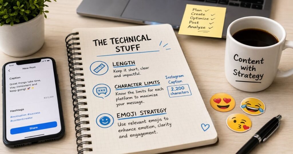 The Technical Stuff Length, Character Limits & Emoji Strategy