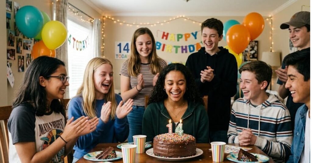 Captions for 14th Birthday Boy
