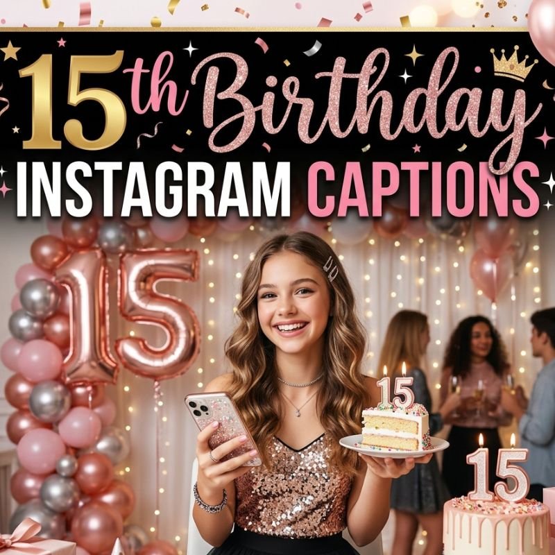 16th Birthday Instagram Captions