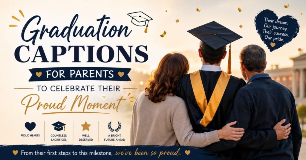 Graduation Captions for Parents to Celebrate Their Proud Moment Graduation Captions for Parents to Celebrate Their Proud Moment