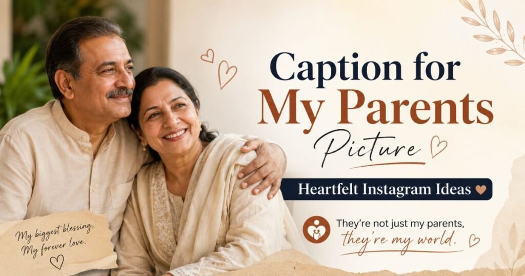 Caption for My Parents Picture Heartfelt Instagram Ideas