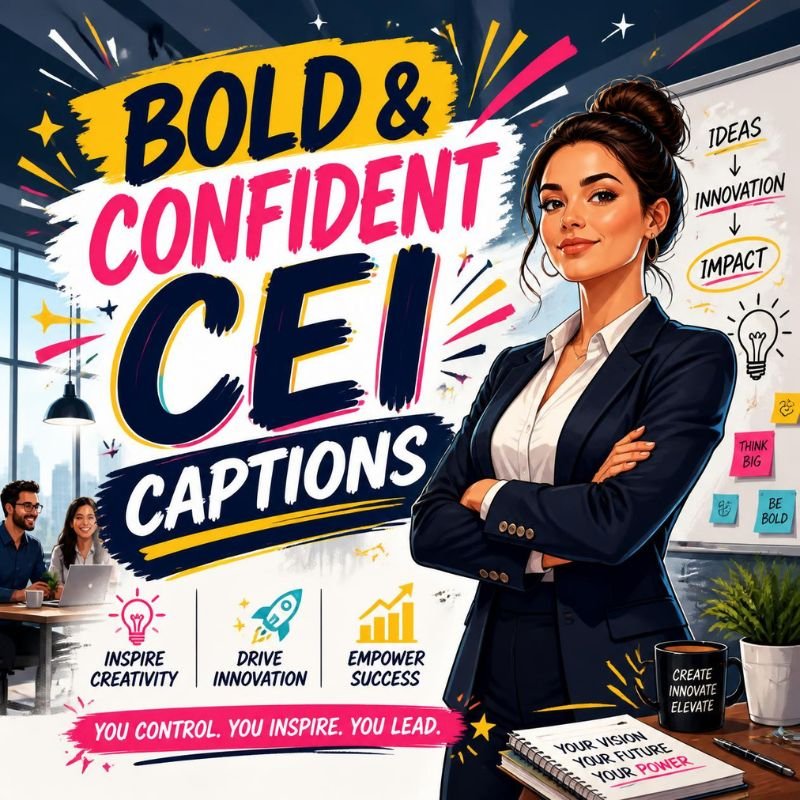 Bold & Confident CEI Captions
