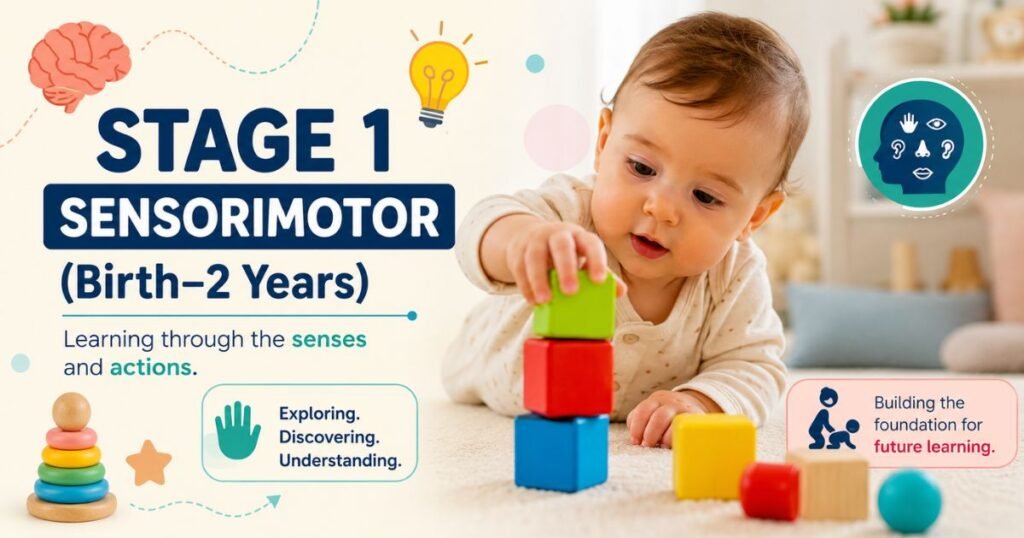 Stage 1 Sensorimotor (Birth–2 Years)