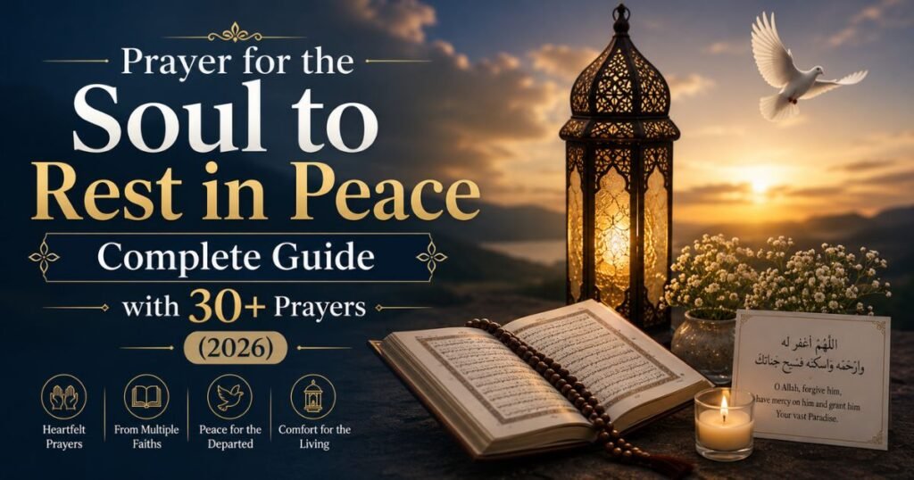 Prayer for the Soul to Rest in Peace Complete Guide with 30+ Prayers (2026)